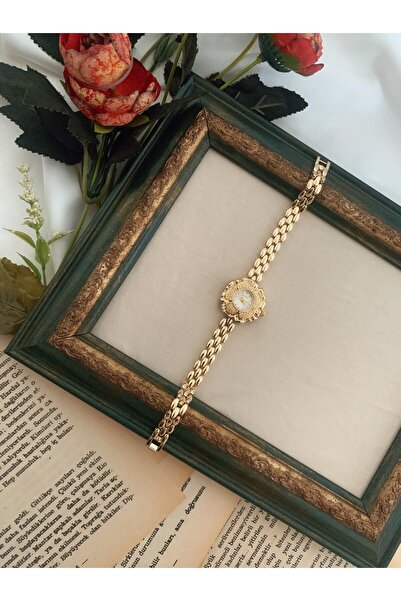 Choppers Flower Stone Adjustable Cord Vintage Watch in Gift Box