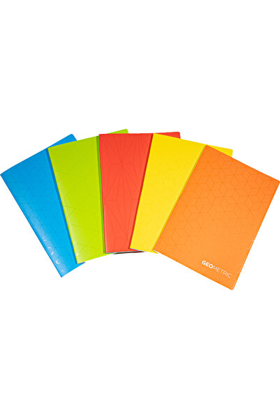 Vexio A4 Notebook, 60 sheets, 80gsm, cardboard cover 300gsm, geometric design...