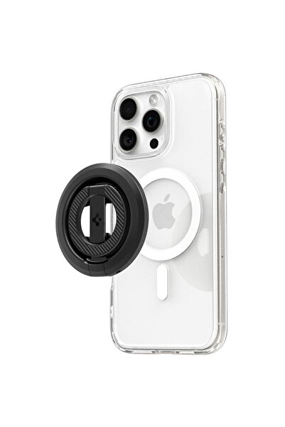 Spigen Suport magnetic pentru telefon O-Mag cu suport reglabil, negru