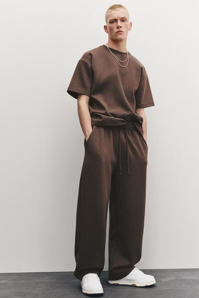 Pull & Bear Balon kesim interlok eşofman altı