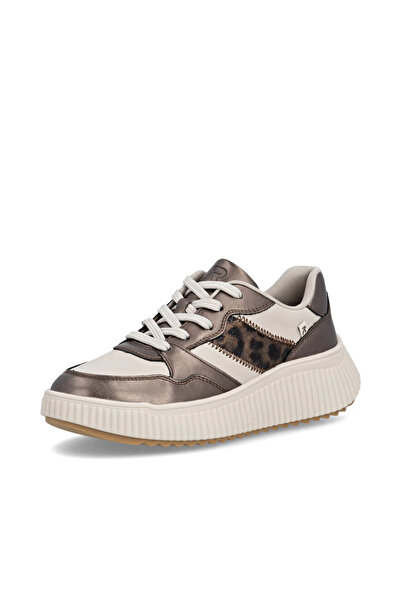 Rieker Sneaker W1702-60 beige-combi