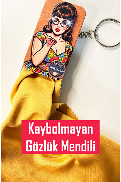 Time in a Tin Glasses Cleaning Wipes - Glasses Wipes with Metal Case with Key...