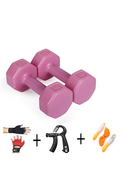 Besinistanbul PSSPOR 2 X 1 PEMBE RENK DAMBIL SET + AYARLANABİLİR EL YAYI VE A...