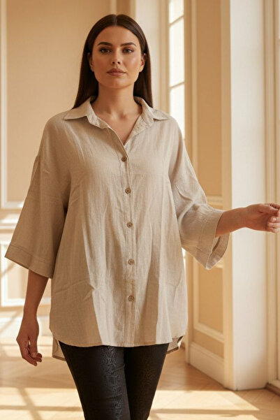 Curly КАМ'ЯНИЙ КОЛЬОРОВИЙ СОРОЧКА