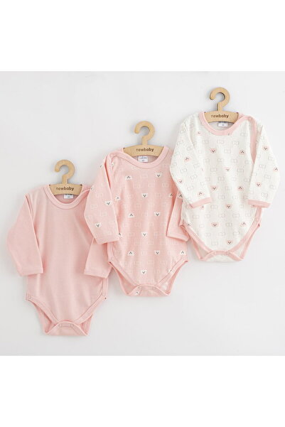 OEM Scutec New Baby Classic II Girl 3 bucăți roz, mărimea 62 (3-6 luni)