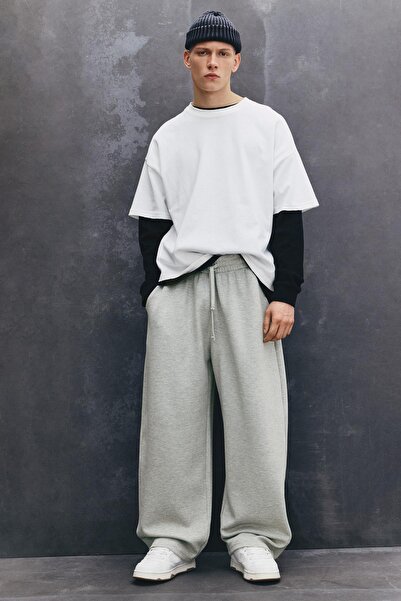 Pull & Bear Balon kesim interlok eşofman altı