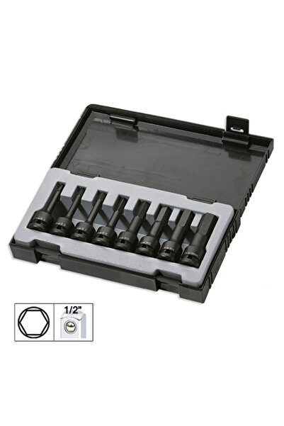 JBM Set 8 Imbusuri De Impact Hex. Lungi De 1/2`