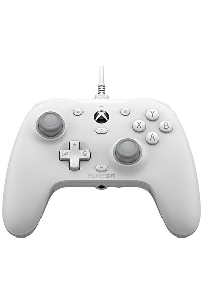 GameSir Controler de jocuri cu fir G7 HE (alb)