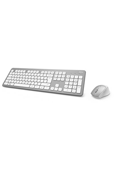 Hama Tastatură wireless KMW-700 + mouse laser, USB wireless, alb