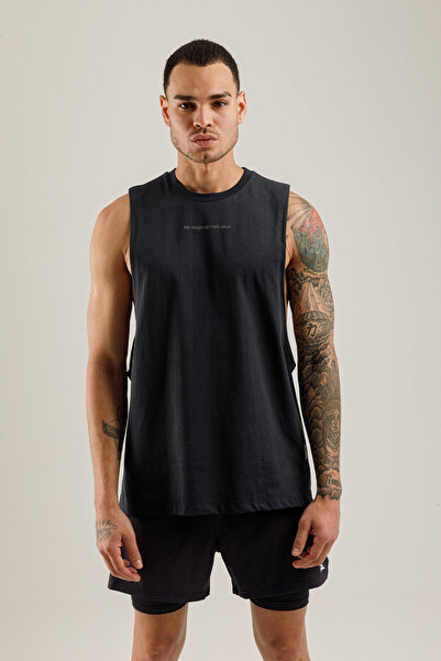 Airlife قميص داخلي رجالي من Better Self ذو فتحات عميقة وأكمام قطنية باللون ال...