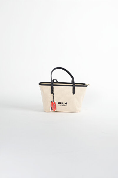 KUUM LONDON CALMA Canvas Tote Çanta