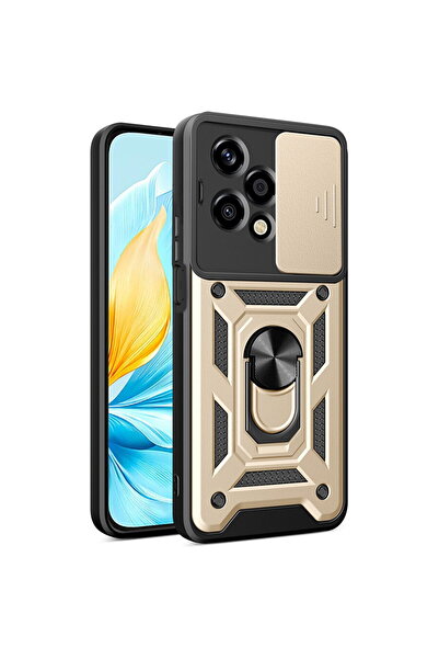 Techsuit Husă pentru Honor 200 Lite - Seria CamShield - Auriu