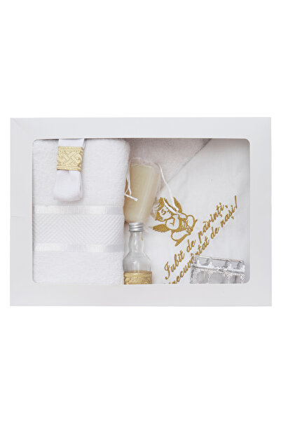 Recostore Σετ βαπτίσματος με άγγελο, χρυσό, 7 τεμάχια, Recostore®, REC5012/6