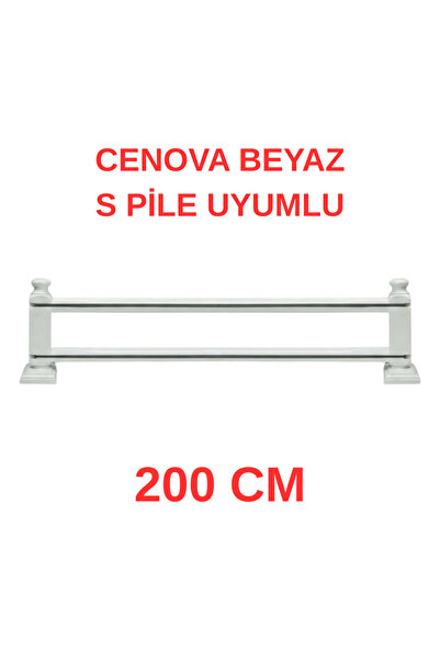 di'mora by ağbaht züc. Cenova S Pile Ve Perde Düğmesi Uyumlu Çetray Çift Rayl...