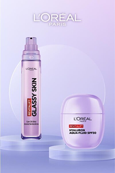 L'Oreal Paris 2'li Glassy Girl Nemlendirici&Koruyucu İkili: Yüz Güneş Kremi&N...