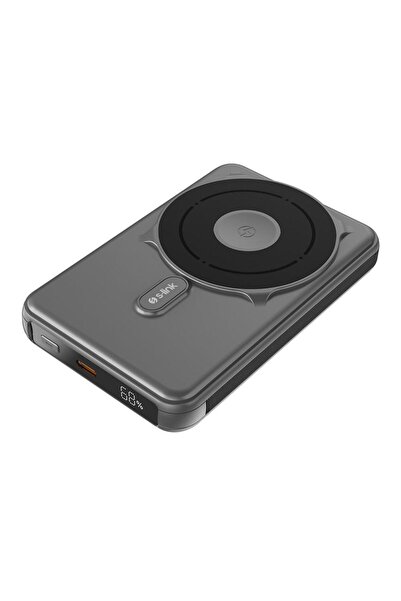 S-LINK MG120 10000mAh PD20W + QC3.0 18W 15W Magsafe + Watch Powerbank - Gri