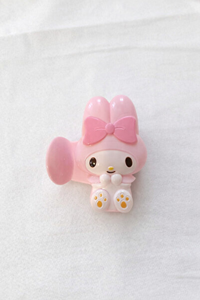 facnspt Agrafă de păr drăguță Sanrio My Melody roz – Agrafă de păr cu figurin...