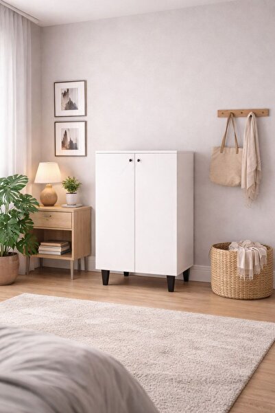 uğurranza 2 kapaklı 3 Raflı Ayakkabılık