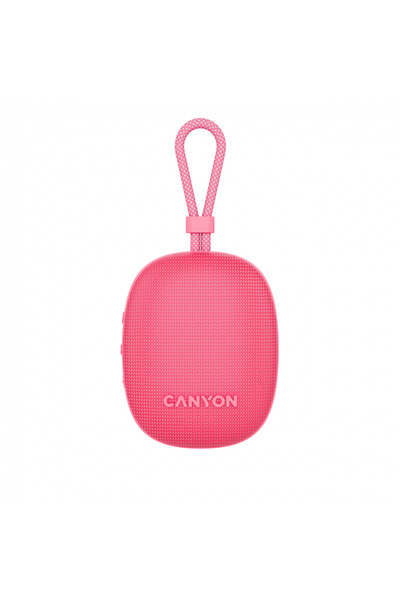 CANYON 5W TWS Bluetooth 5.3 Portable Speaker Pink