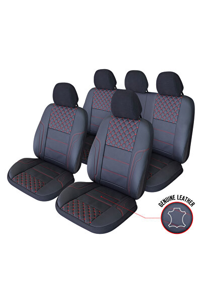 Umbrella Set Huse Scaun Exclusive Leather Queen Negru Umb-R