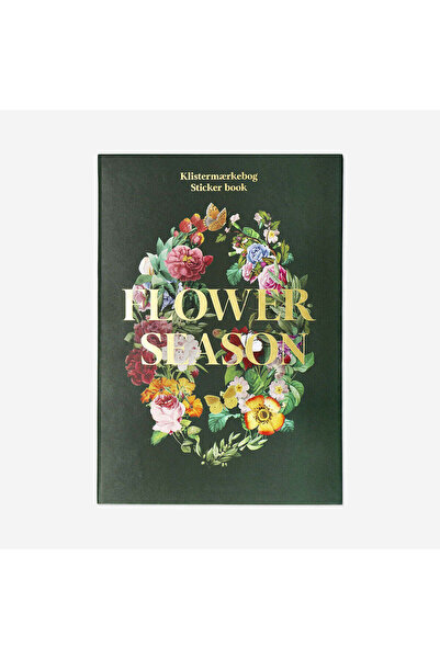 Flying Tiger Copenhagen Çiçek Desenli Sticker Kitabı