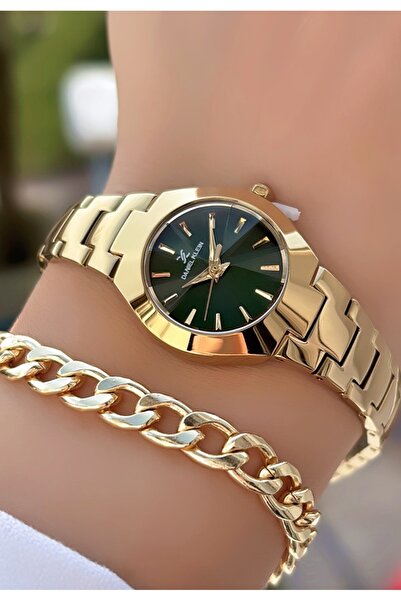 Daniel Klein Yeni Sezon Orijinal Kadın Kol Saati Gold Renk Su Geçirmez Bilekl...