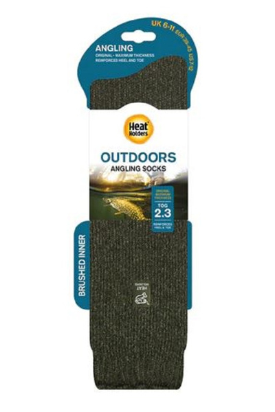 Heat Holders Thermal Socks Green 39-45