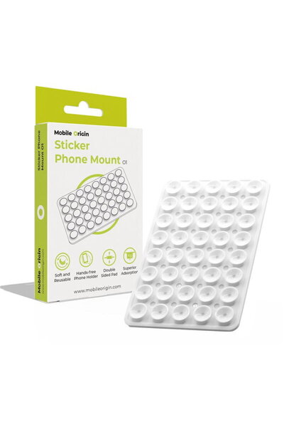 Mobile Origin Sticker Phone Mount O1, white
