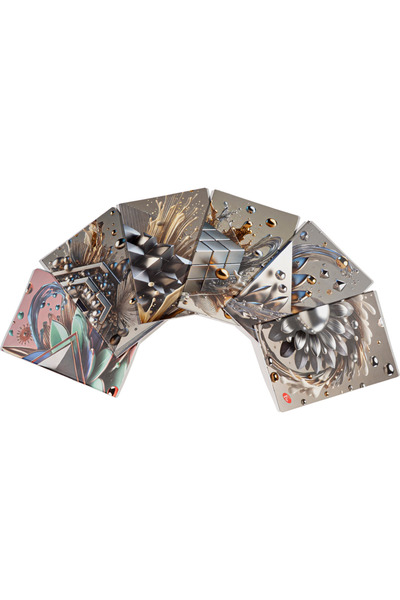 Vexio Caiet A5, 48 de coli, 80 g/m², copertă cartonată 300 g/m², design artis...