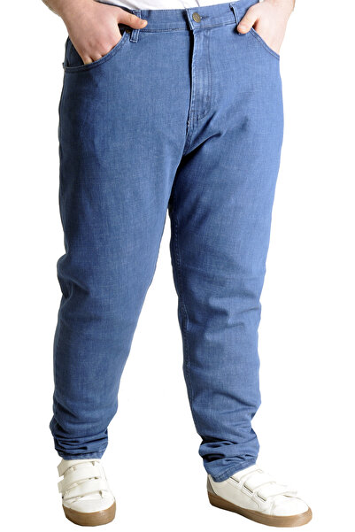 ModeXL Fashion XL Large Size Men's Jeans Marwel Noche Blue 22940 Blue