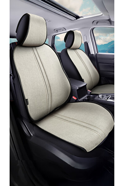 Panda Kılıf Panda Bi̇ga Series Linen Sweatproof Car Seat Cushion Set - Seat P...