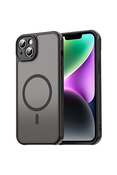Techsuit Husă iPhone 14 Plus - HaloFrost II MagSafe - Negru