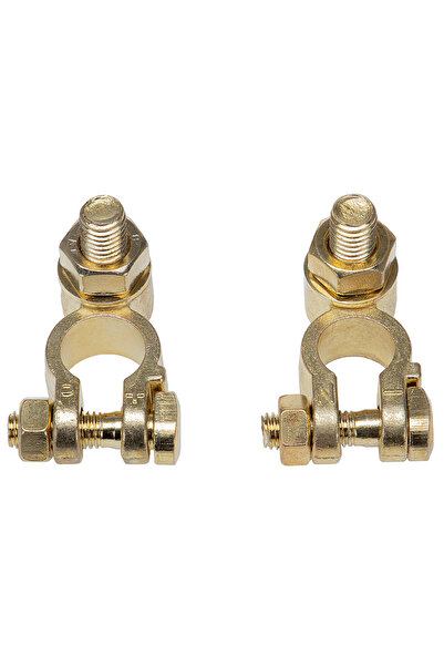 ALCA Set 2 Borne Baterie Auto (+/-)