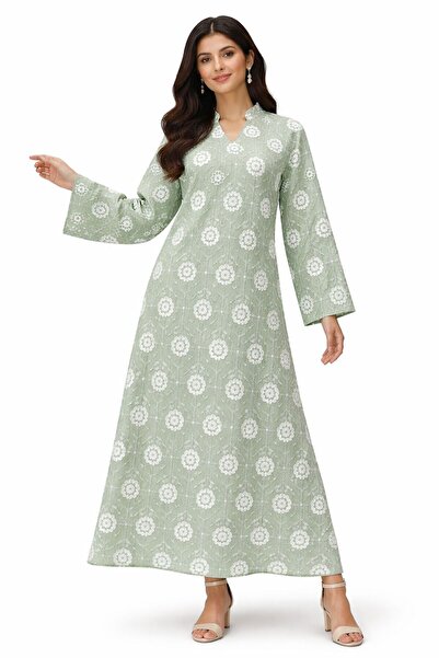 ELLA Gulf-style Ramadan jalabiya with a 3D design