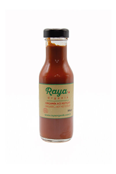 Raya Organik Organik Acı Ketçap - 300g Katkısız Koruyucusuz Cam Şişe