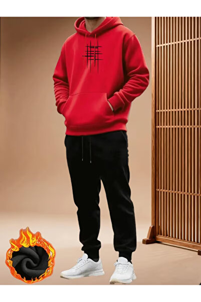 CLASSY.MODA Calle 00 Winter Special Series - 3 Yarn Thick Fabric Hoodie Set