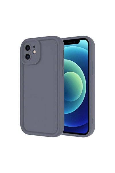 eco port جراب آيفون 11 سيليكون فييرا - رمادي