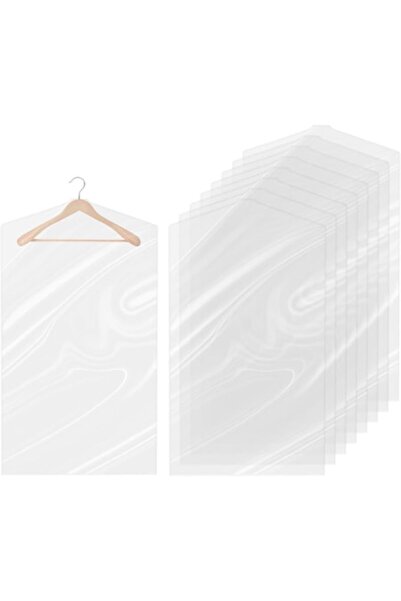 DELPI Set de 20 de huse de depozitare pentru haine lungi și costume, impermea...