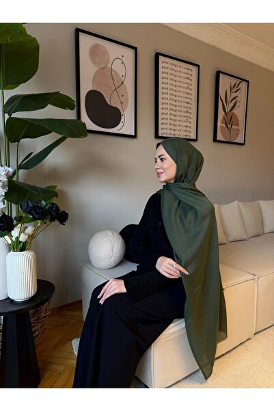 diorel Velora %100 Doğal Pamuk İpek Seri-Haki Yeşil