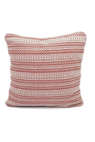 Doqu Home Siesta punjena dekorativna K Jastuk - bordo crvena