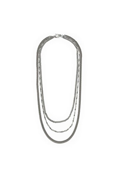 Mon Reve Flow Gümüş Kaplama Zincir Kolye