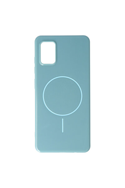 SEP Soft Silicone Magsafe Case Samsung Galaxy A51 Turquoise