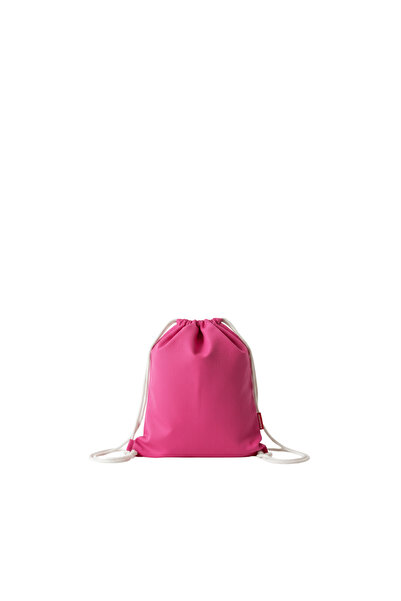 Baghashtag Pembe Mini Sırt Bez Çanta
