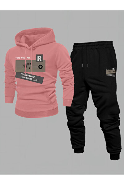 CLASSY.MODA Calle 00 Winter Special Series - 3 Yarn Thick Fabric Hoodie Set