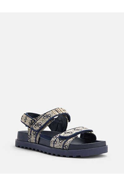 Guess صندل فاديسون بحزام يحمل شعار العلامة التجارية