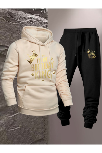 bellanova Sila Trend Ultra Warm 3 Threaded Yarn Unisex Hoodie Set