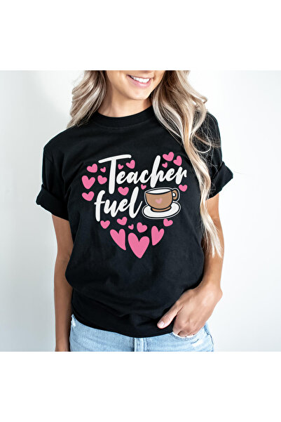 Kartier Tricou Dama Negru Teacher Fuel