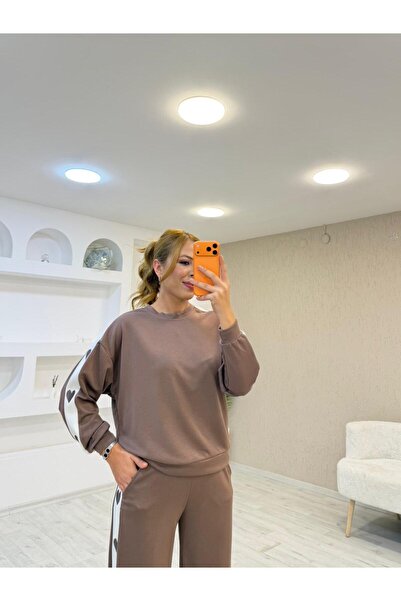 Trendingsize Textured Modal Suit with Heart Embroidery Detail