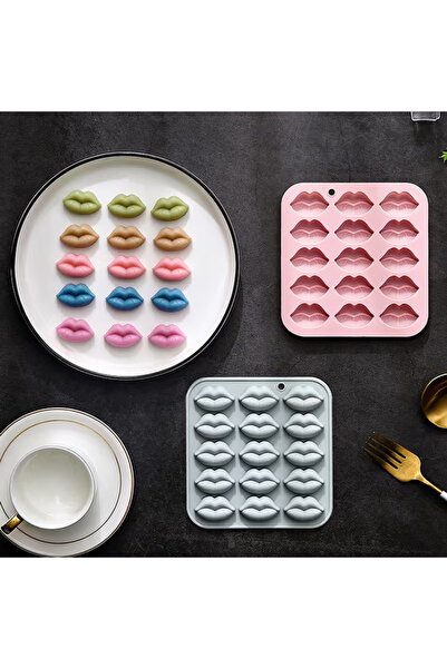 Siliko World Silicone Lip Chocolate and Jelly Bean Mold Multiple Silicone Lip...