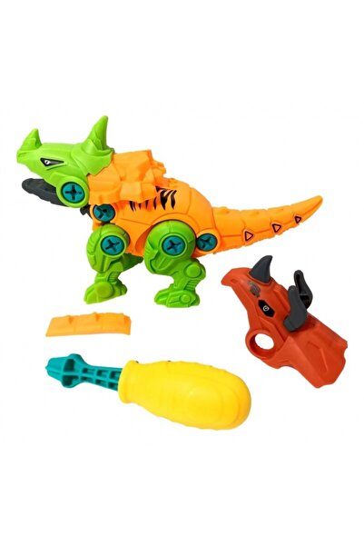 Toi-Toys Σετ κατασκευών για 2 δεινόσαυρους με κατσαβίδι και αξεσουάρ,